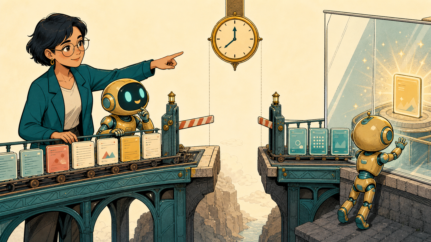 Rhea and Orbit guard the gap between historical training evidence and a future-facing evaluation card.